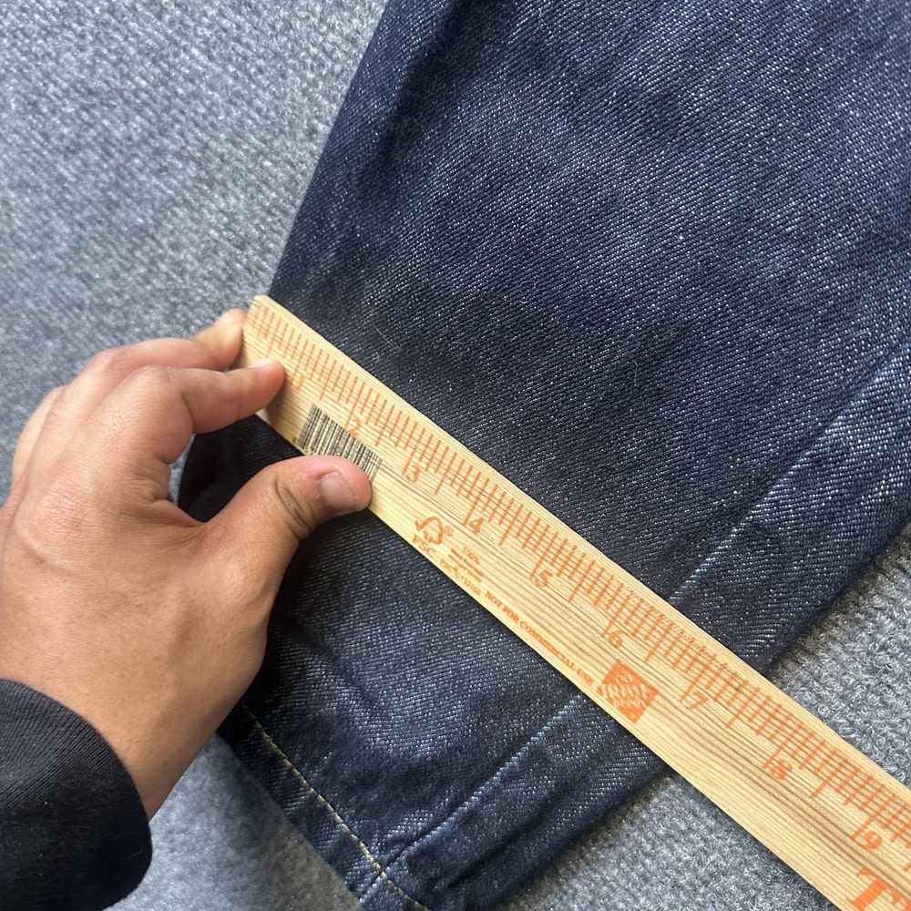 Levi's 514 Jeans Mens 29x32 Dark Wash Regular Fit Straight Leg Denim Pants - Picture 9 of 10